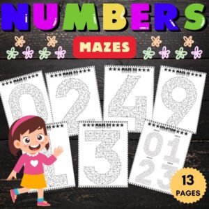 Numbers mazes