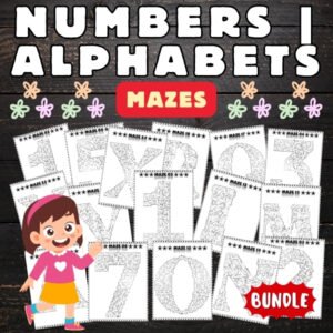 NUMBERS | ALPHABETS Shaped