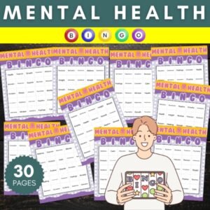 Mental health awareness BINGO Game