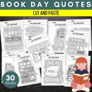 Book Day Cut And Paste