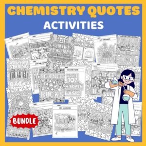 Science | Chemistry Quotes Activities & Games