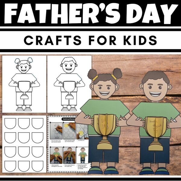 Printable Father's Day Craft - Fun Activities and Writing Prompts Activities