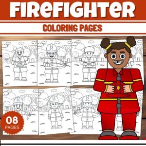 Fire Safety Prevention Week Coloring Pages