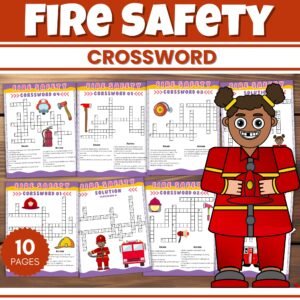 Fire Safety Week Crossword Puzzles Games