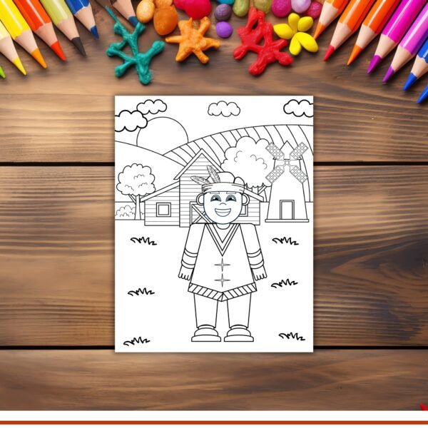 Native Americans heritage Month Coloring Pages