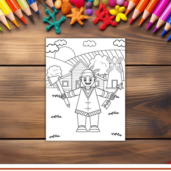 Native Americans heritage Month Coloring Pages