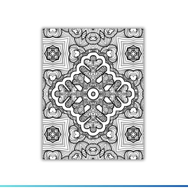 Printable Snowflake Templates Coloring Pages - Winter | snow day Activities