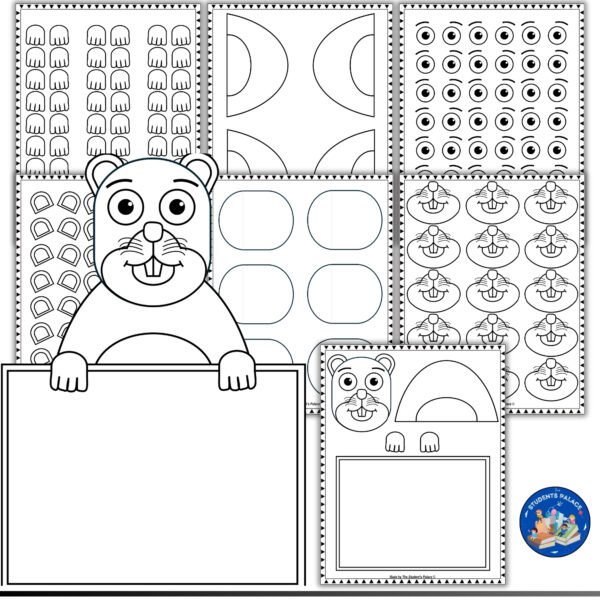 Groundhog Day Writing Craft Activity | February Bulletin Board Activities