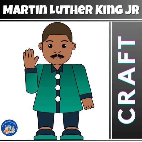 Mlk Craft Art project | Black History Month Bulletin Board Coloring Activities