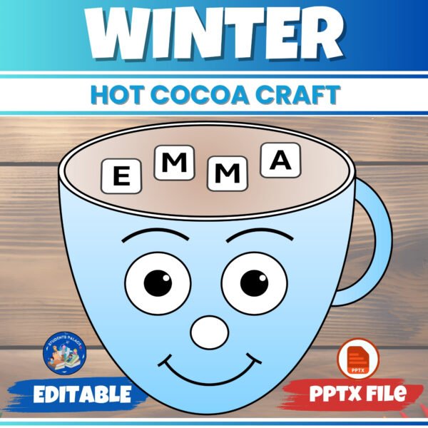 Hot Chocolate Name Craft